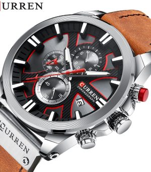 Curren-8346-sport-watch-waterproof-stylish-business-calendar-chronometer-second-the-calendar-quartz-leather-watch